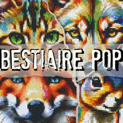 Célébration de la faune dans un style artistique aux couleurs vives et motifs audacieux pour une touche de modernité