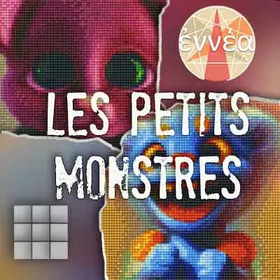 Créatures fantastiques et amusantes, monstres rigolos, monstres effrayants ou monstres mignons, il y en a pour tous les goûts