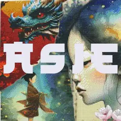 Pour les amateurs de l'art du pixel et les passionnés de la culture asiatique une variété de modèles inspirés par les paysages, les monuments emblématiques, les traditions et les symboles de l'Asie