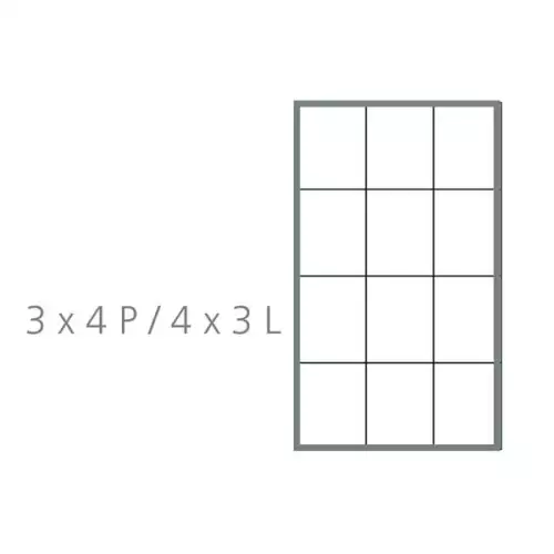 pixelhobby Cadre démontable 12 plaques