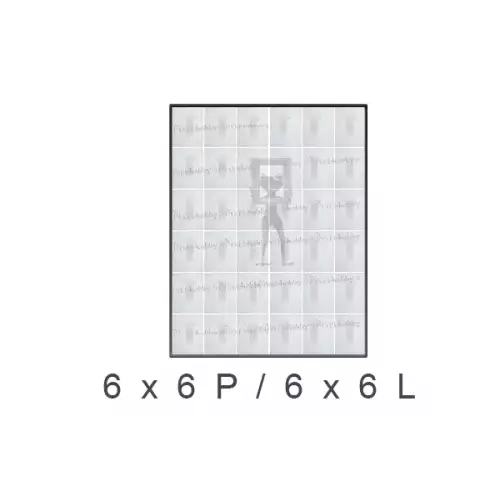 pixelhobby Cadre démontable 36 plaques 6x6L