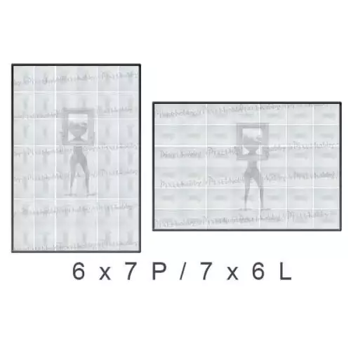 pixelhobby Cadre démontable 42 plaques 7X6L