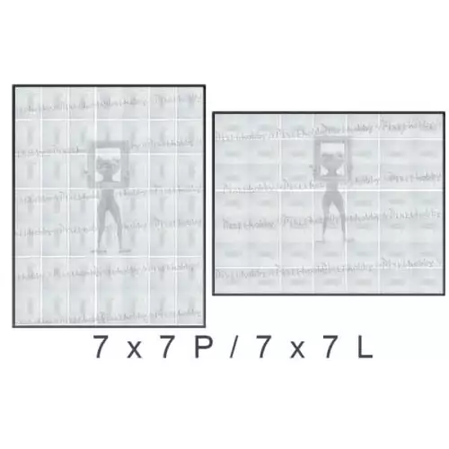 pixelhobby Cadre démontable 49 plaques 7x7P sur commande.