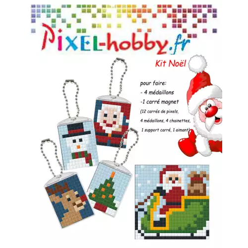 pixelhobby Kit de Noël