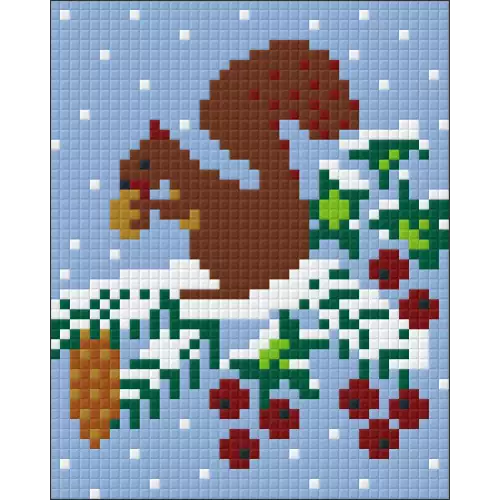 pixelhobby Kit écureuil d'hiver
