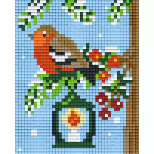 pixelhobby Kit oiseau d'hiver