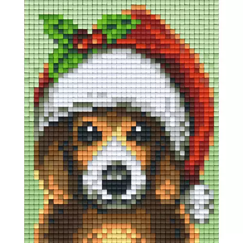 pixelhobby Kit Chien de Noël