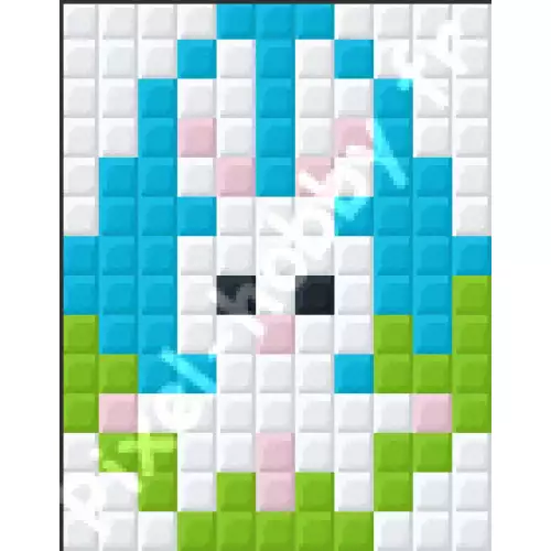 pixelhobby Oeuf de Pâques