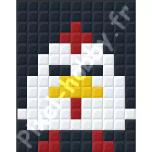 pixelhobby Poule Rock & Roll de Pâques