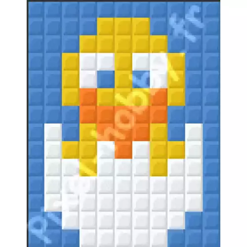 pixelhobby Poussin de Pâques