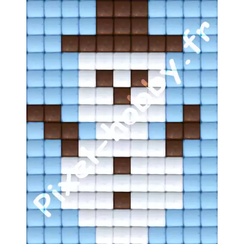 pixelhobby Bonhomme de Neige