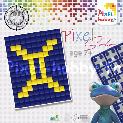 pixelhobby Gémeaux - Collection Zodiaque