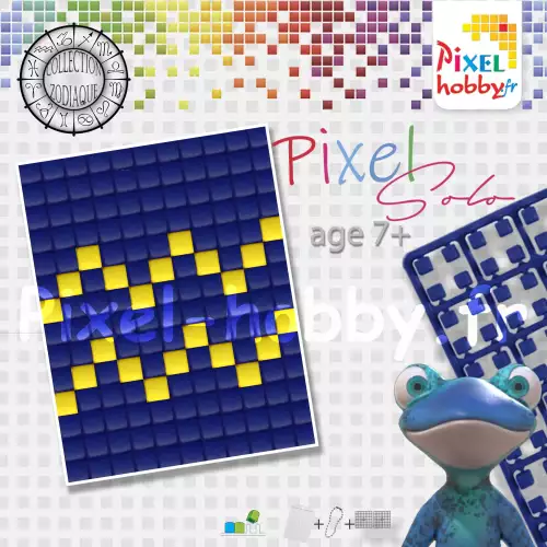 pixelhobby Verseau - Collection Zodiaque
