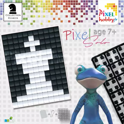 pixelhobby Roi Blanc- Collection Echecs