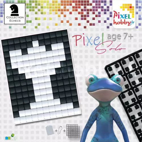 pixelhobby Reine Blanc- Collection Echecs