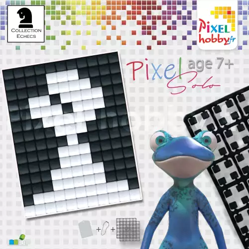 pixelhobby Fou Blanc- Collection Echecs