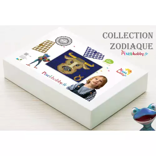 pixelhobby Kit Taureau- Collection Zodiaque