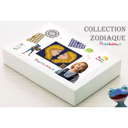 pixelhobby Kit Gémeau - Collection Zodiaque