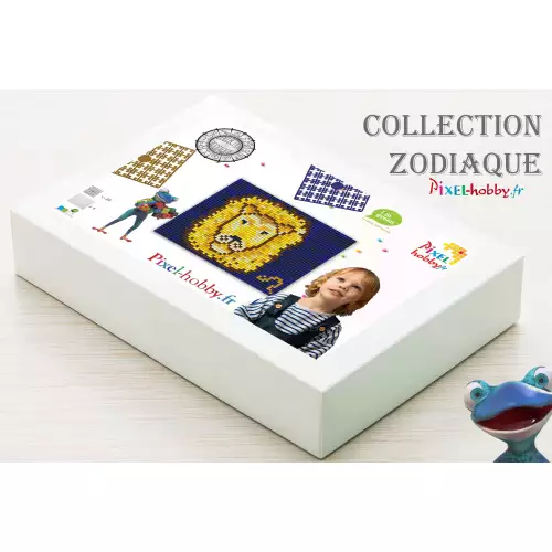 pixelhobby Kit Lion - Collection Zodiaque