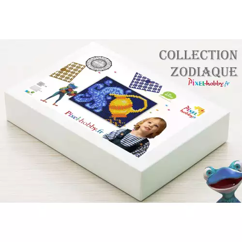 pixelhobby Kit Verseau - Collection Zodiaque