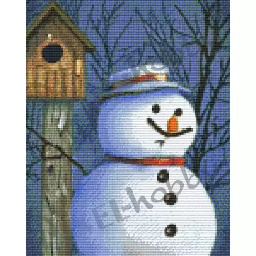 pixelhobby Bonhomme de neige 2