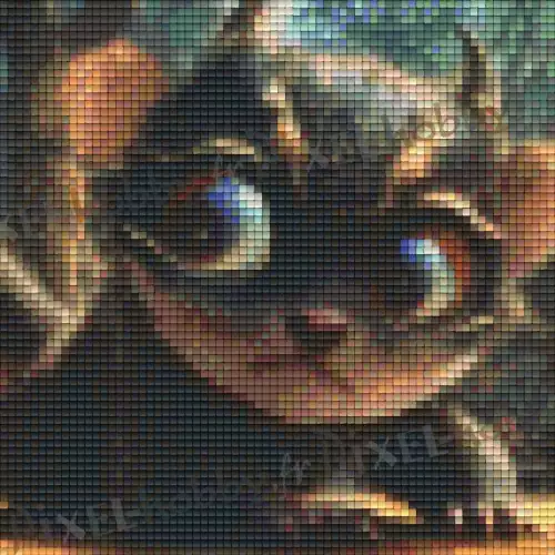 pixelhobby Les petits monstres - Héliodore - Collection έννέα