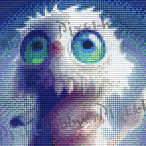 pixelhobby Les petits monstres - Euphrasie  - Collection έννέα