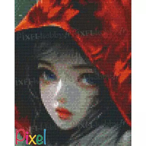 pixelhobby Contes et Fables revisités - Chaperon Rouge