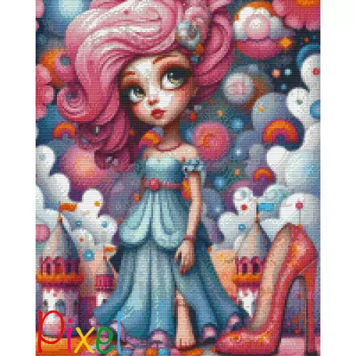 pixelhobby Contes et Fables revisités - Cendrillon