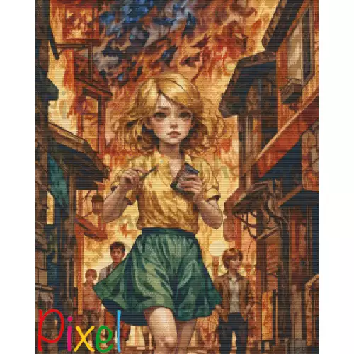 pixelhobby Contes et Fables revisités - Allumette