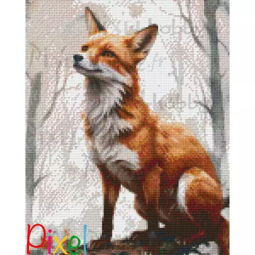 pixelhobby Contes et Fables revisités - Le Corbeau et le Renard