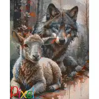 pixelhobby Contes et Fables revisités - Le Lièvre et la Tortue