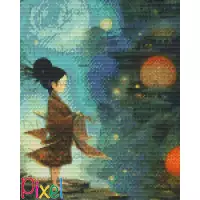 pixelhobby Collection Asie - Petite Geisha