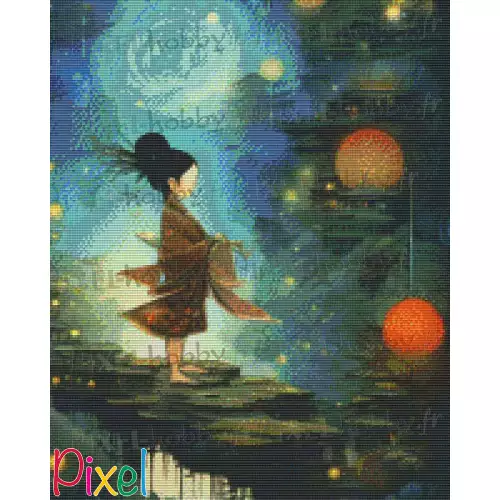 pixelhobby Collection Asie - Petite Geisha