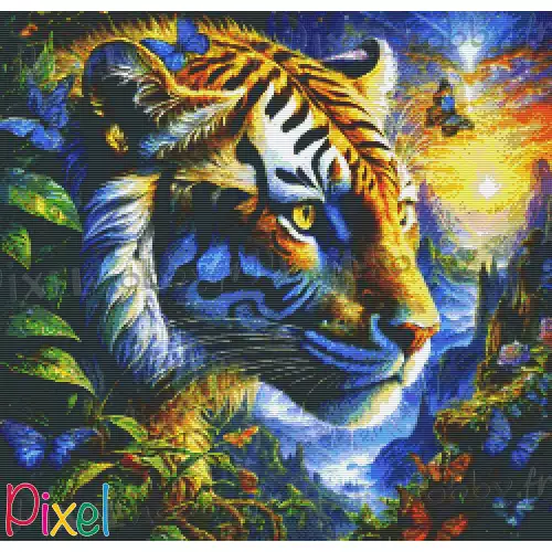 pixelhobby Collection Asie - Tigre Yin