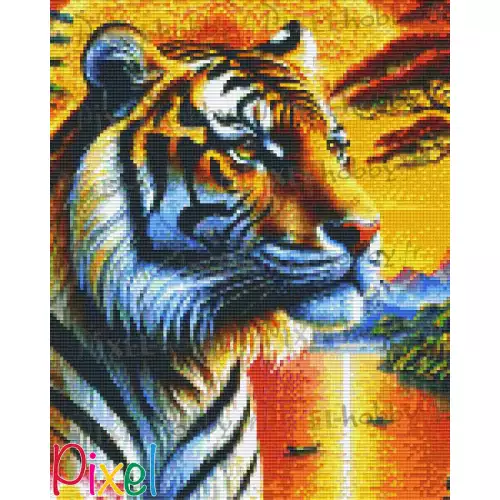 pixelhobby Collection Asie - Tigre Yang