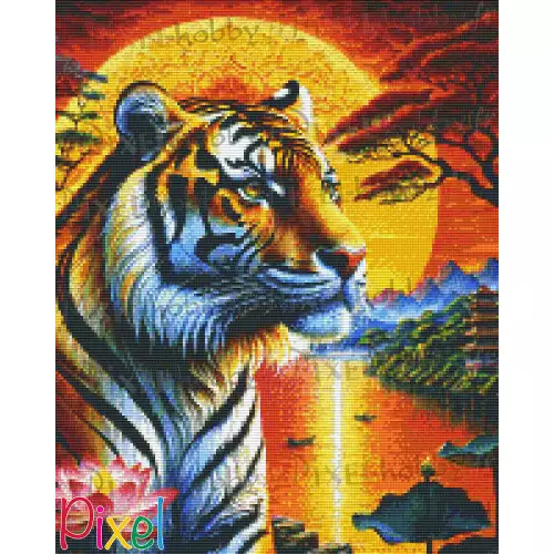 pixelhobby Collection Asie - Tigre Yang