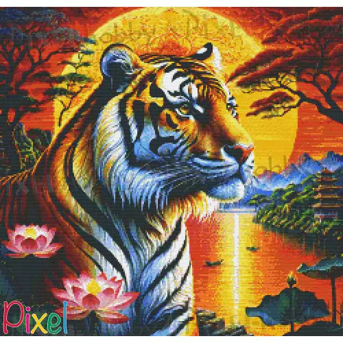 pixelhobby Collection Asie - Tigre Yang