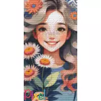 pixelhobby Collection Printemps - Marguerite