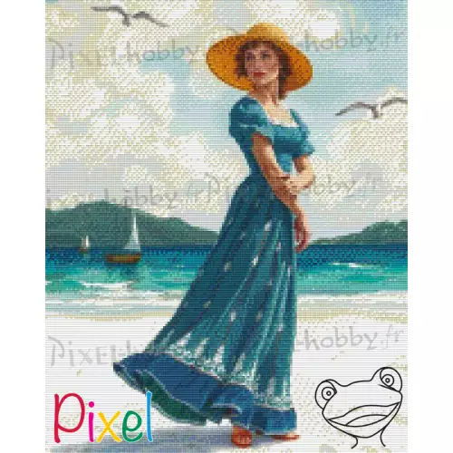 pixelhobby Collection Nautique - En attendant Corto