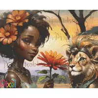 pixelhobby Collection La belle Afrique - Lionne 