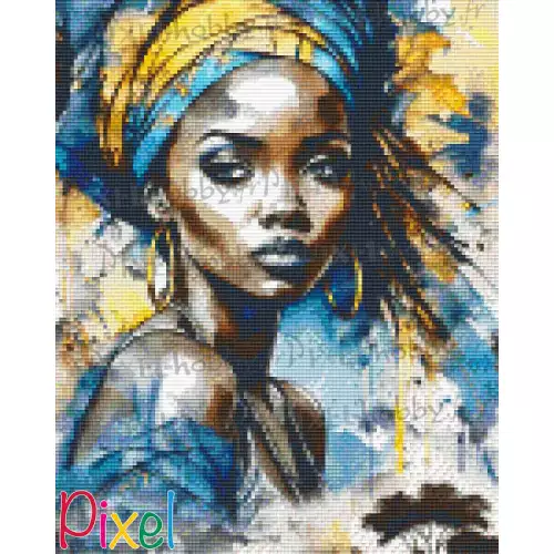 pixelhobby Collection La belle Afrique - Ode à la steppe