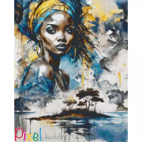 pixelhobby Collection La belle Afrique - Ode à la steppe