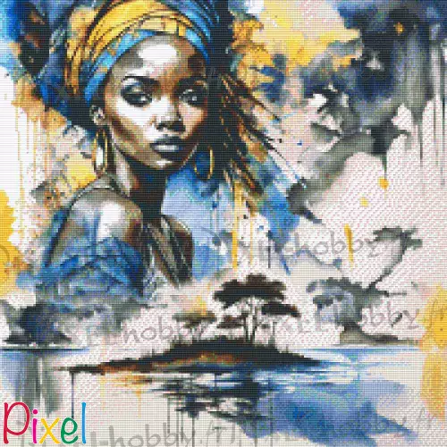 pixelhobby Collection La belle Afrique - Ode à la steppe