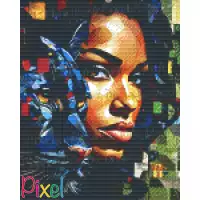 pixelhobby Collection La belle Afrique - La Panthère Noire