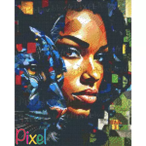 pixelhobby Collection La belle Afrique - La Panthère Noire