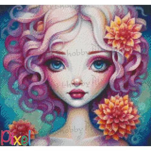 pixelhobby Collection Florale - Akita