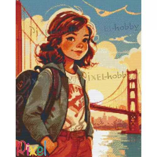 pixelhobby Collection Amériques - San Francisco