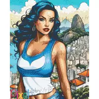 pixelhobby Collection Amériques - Rio