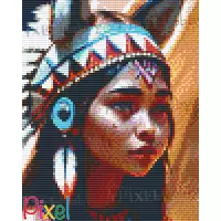 pixelhobby Collection Amériques - Louve